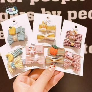 【RYT】Set 2 kẹp tóc NƠ cho bé siêu xinh phong cách Hàn quốc KT8