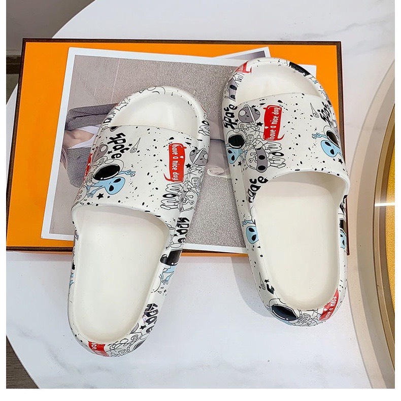 Dép bánh mì nam và nữ vũ trụ phi hành gia cực hót 2022 - Dép đôi nam và nữ đẹp