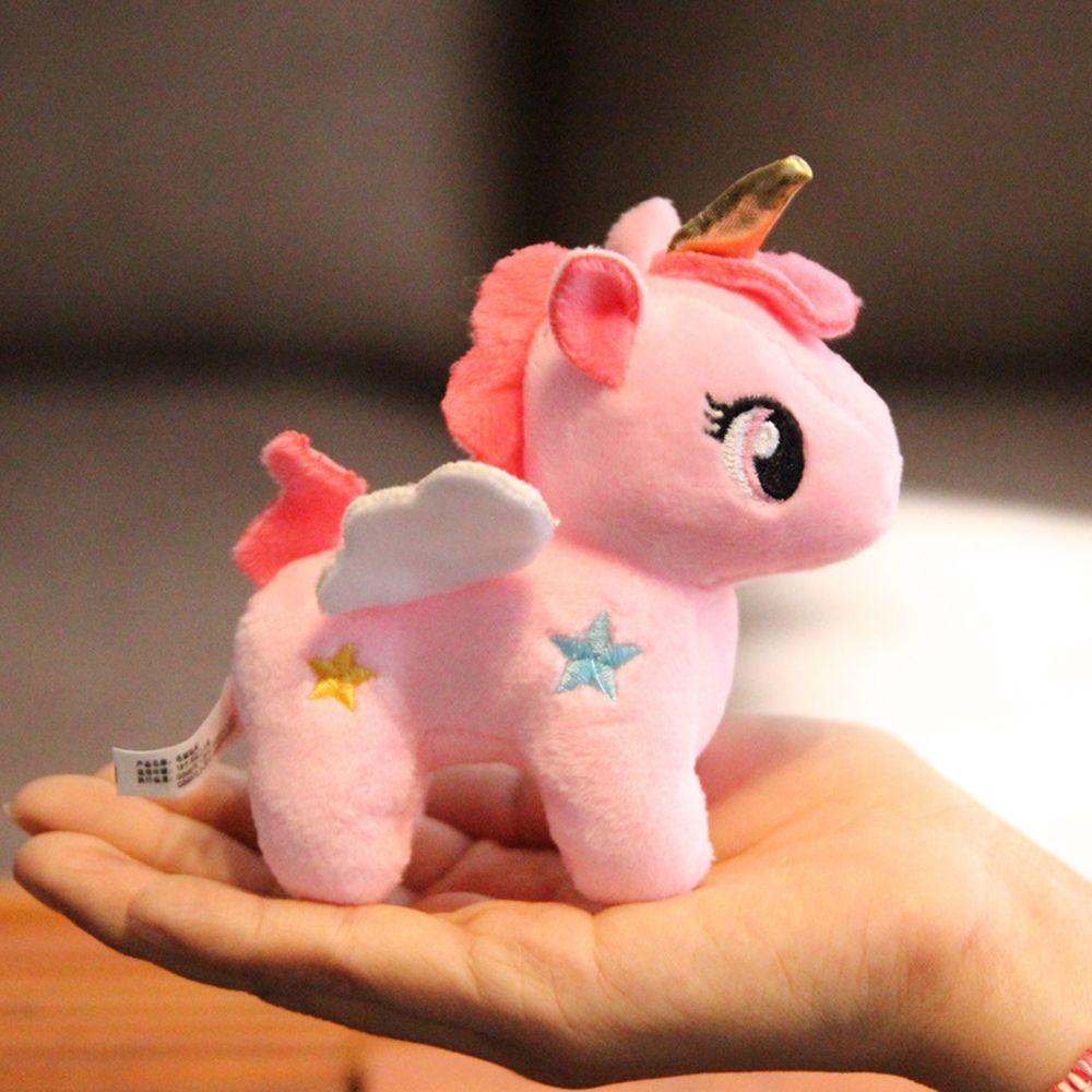 LUOL Móc Khóa Kỳ Lân Nhồi Bông 10cm Dễ Thương