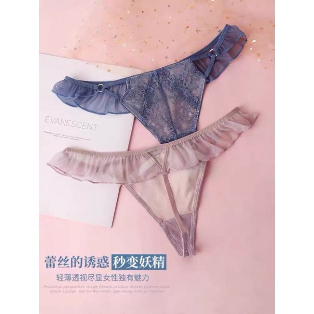 Quần Lót Ren Nữ. Quần lót lọt khe dây cao cấp cánh tiên siêu xinh kute | BigBuy360 - bigbuy360.vn
