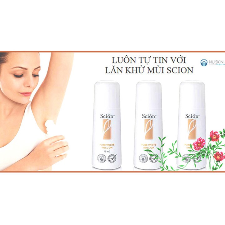 Lăn khử mùi Scion Nuskin 75m