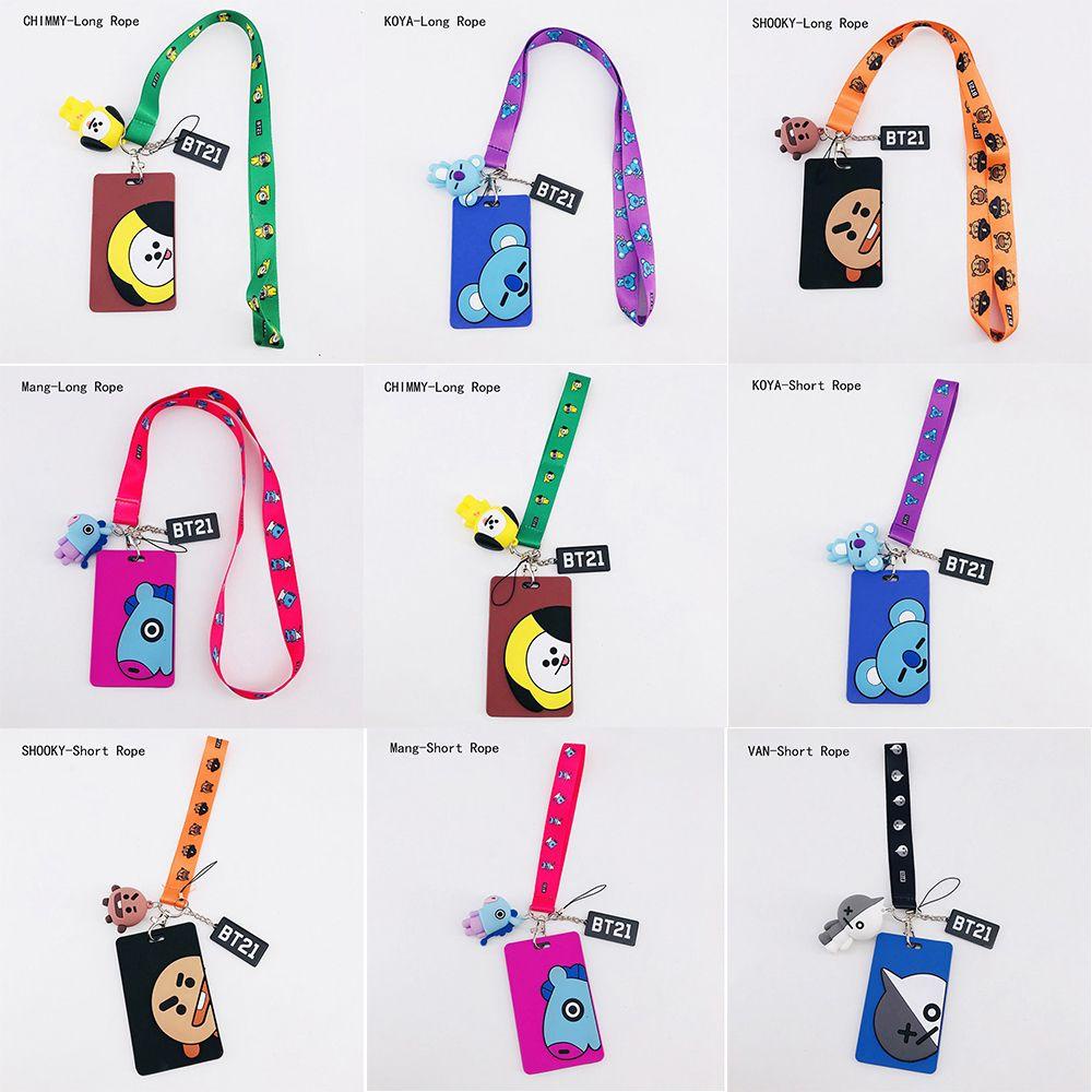 UUMIR Móc Khóa Silicon In Hình BT21 BTS UUMIR