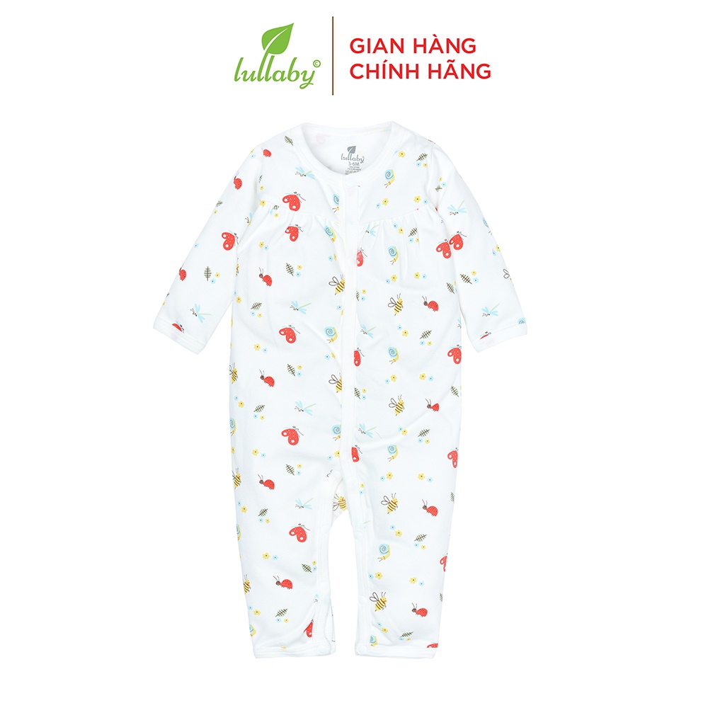 LULLABY Bộ body sleepsuit bé gái NH672P