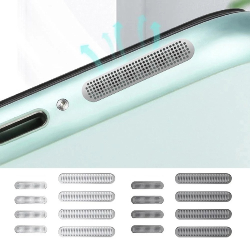 Miếng Dán Kim Loại Chống Bụi Cho iPhone12 13