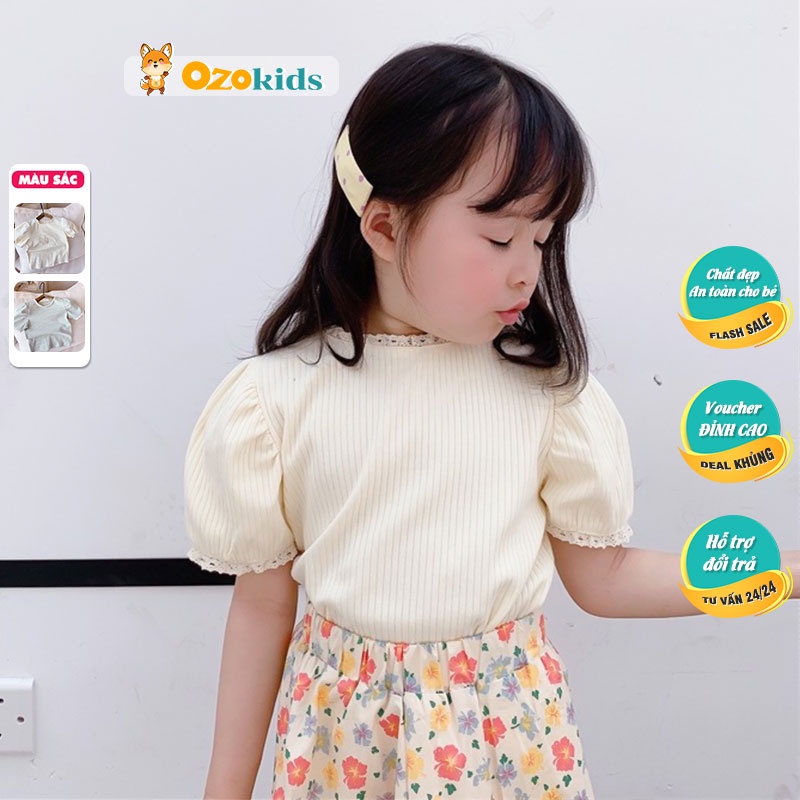 Áo thun cho bé gái LOBY co dãn 4 chiều A0202026 (8 tháng - 7 tuổi)