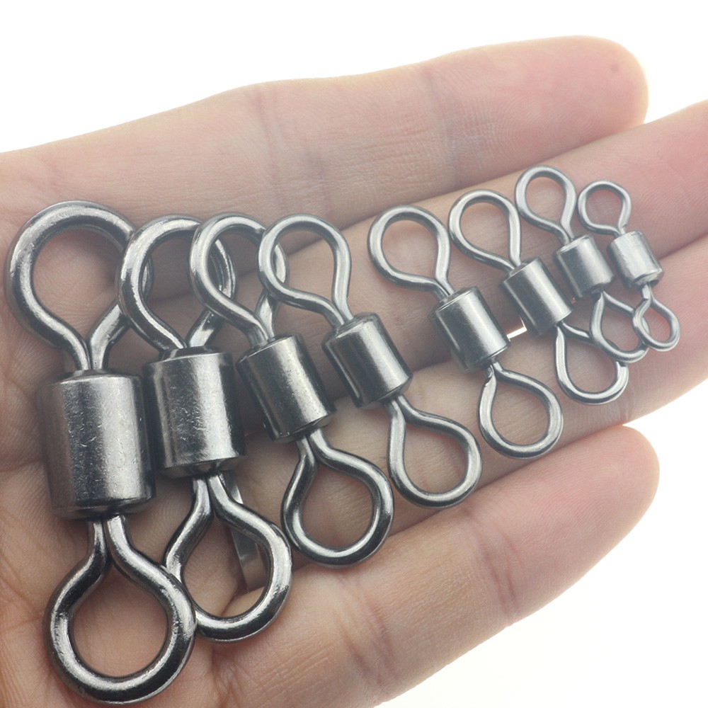 Khoen Móc Mồi Câu Cá Bằng Thép Không Gỉ Cỡ Lớn 12 / 0-1 / 0 #