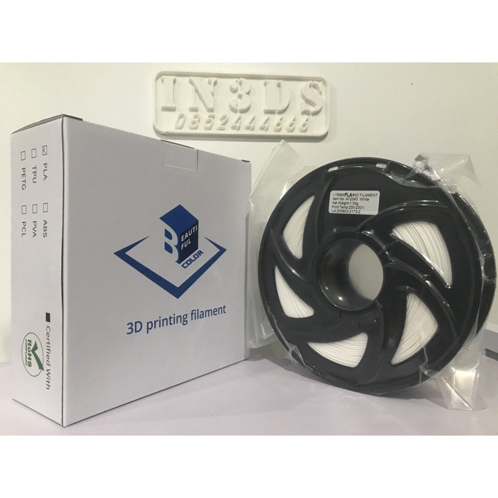 Nhựa in 3d PLA+ cao cấp (good quality filament)