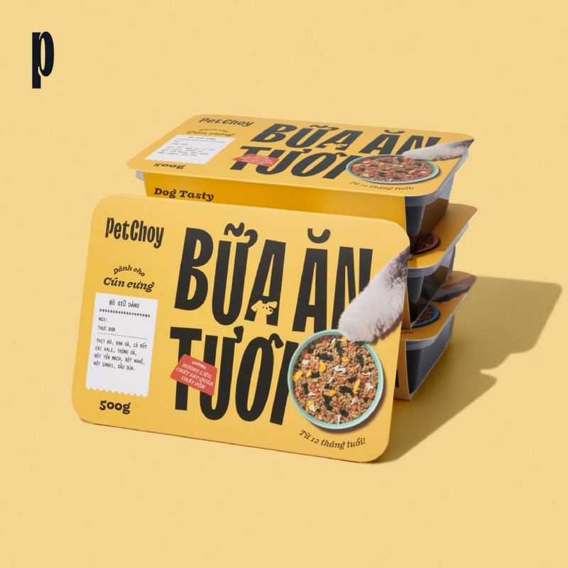 Pate tươi petchoy cho thú cưng