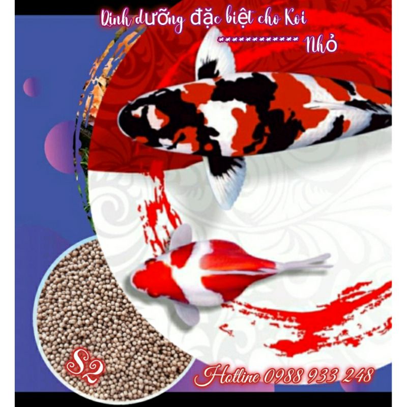 Cám Koi STELLA S2, S3 ||Túi 1Kg
