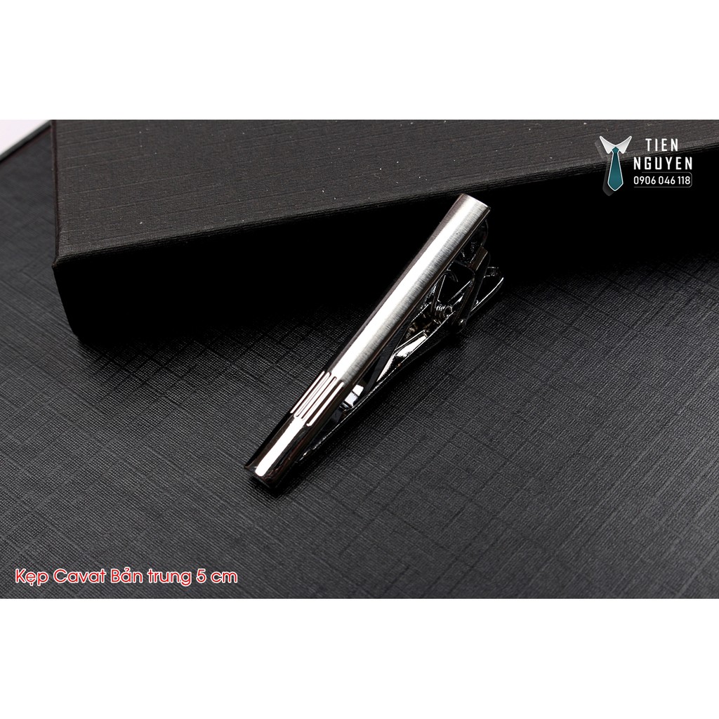 Kẹp cà vạt nam dành cho cavat bản trung ( 5cm)