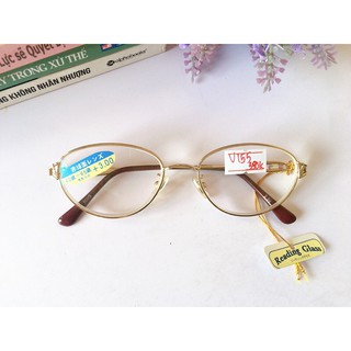 MT155: Kính viễn (kính lão) +3 độ nội địa Nhật, tròng mắt cao cấp chống ánh sáng xanh.