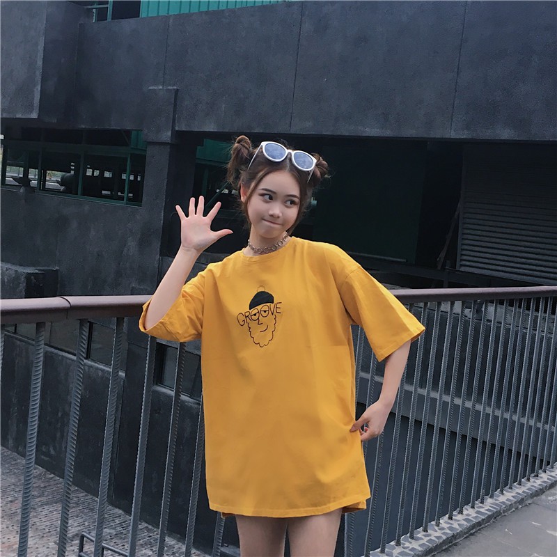 Ulzzang ( 얼짱) - ÁO THUN FORM RỘNG UNISEX