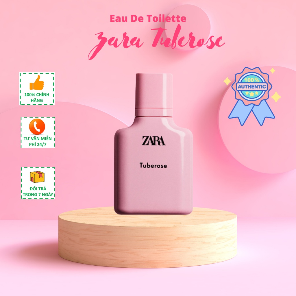 Nước hoa nữ ZARA TUBEROSE EDT 5ml, 10ml, 20ml