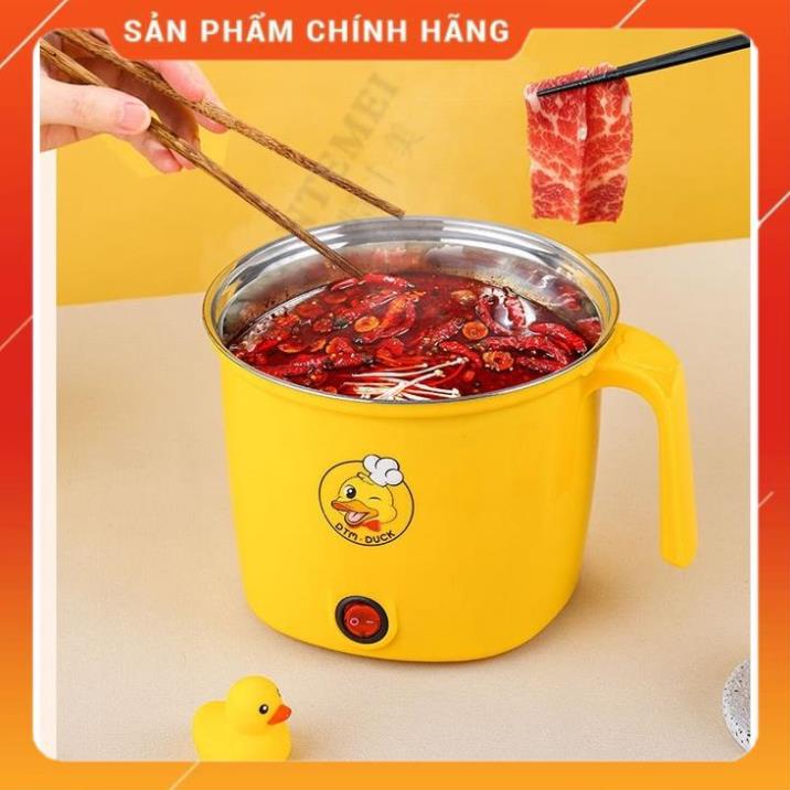 Ca nấu mì, nấu lẩu hình vịt vàng