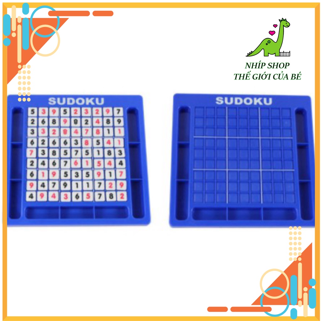 Sudoku Boardgame trò chơi toán học siêu hay có sẵn 120 bài toán để giải