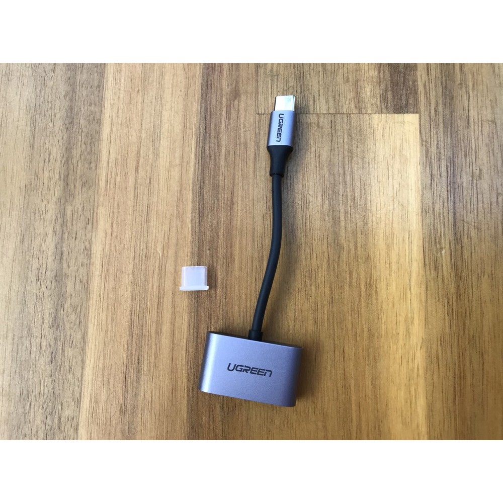 Cáp Chuyển Đổi Type-C To 3,5mm Hỗ Trợ Cổng Sạc USB-C Chính Hãng Ugreen 50596