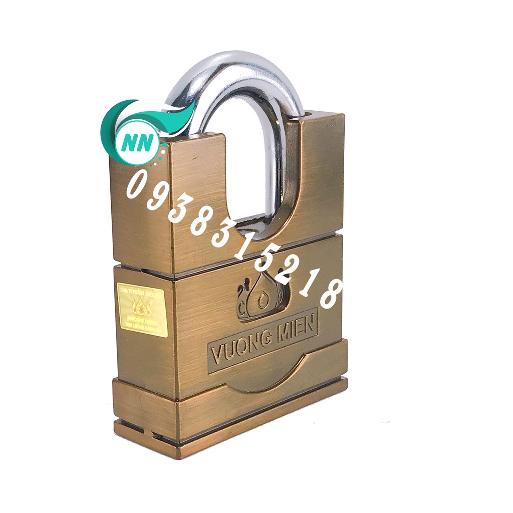 Ổ Khóa Cao Cấp 60mm Vương Miện TOP SECURITY LOCKS , Chống Cắt , Chống Khoang , Chống Axit _ MADE VIỆT NAM