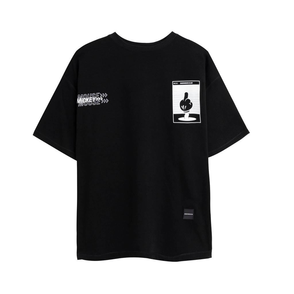 Áo thun Bad Choices form rộng cotton thoáng mát ver MICKEY Vol.02