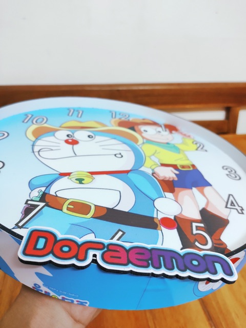 ĐỒNG HỒ DORAEMON TREO TƯỜNG - ẢNH THỰC TẾ TẠI SHOP KHÔNG CHỈNH SỬA