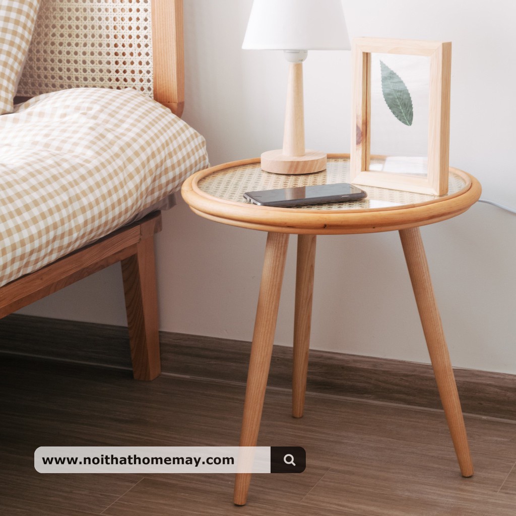 Bàn Mây Mắt Cáo HOMEMAY - Sản phẩm chắc chắn, trang trí cho nhà cửa, quán Cafe, và Home Stay