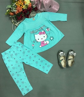 Set 3 bộ tay dài bé gái