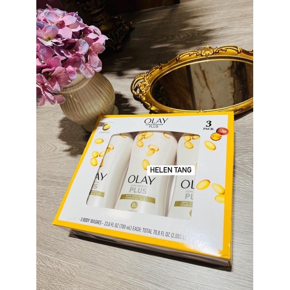 Sữa Tắm Olay Ultra Moisture 700mx 3 Chai Hàng Mỹ