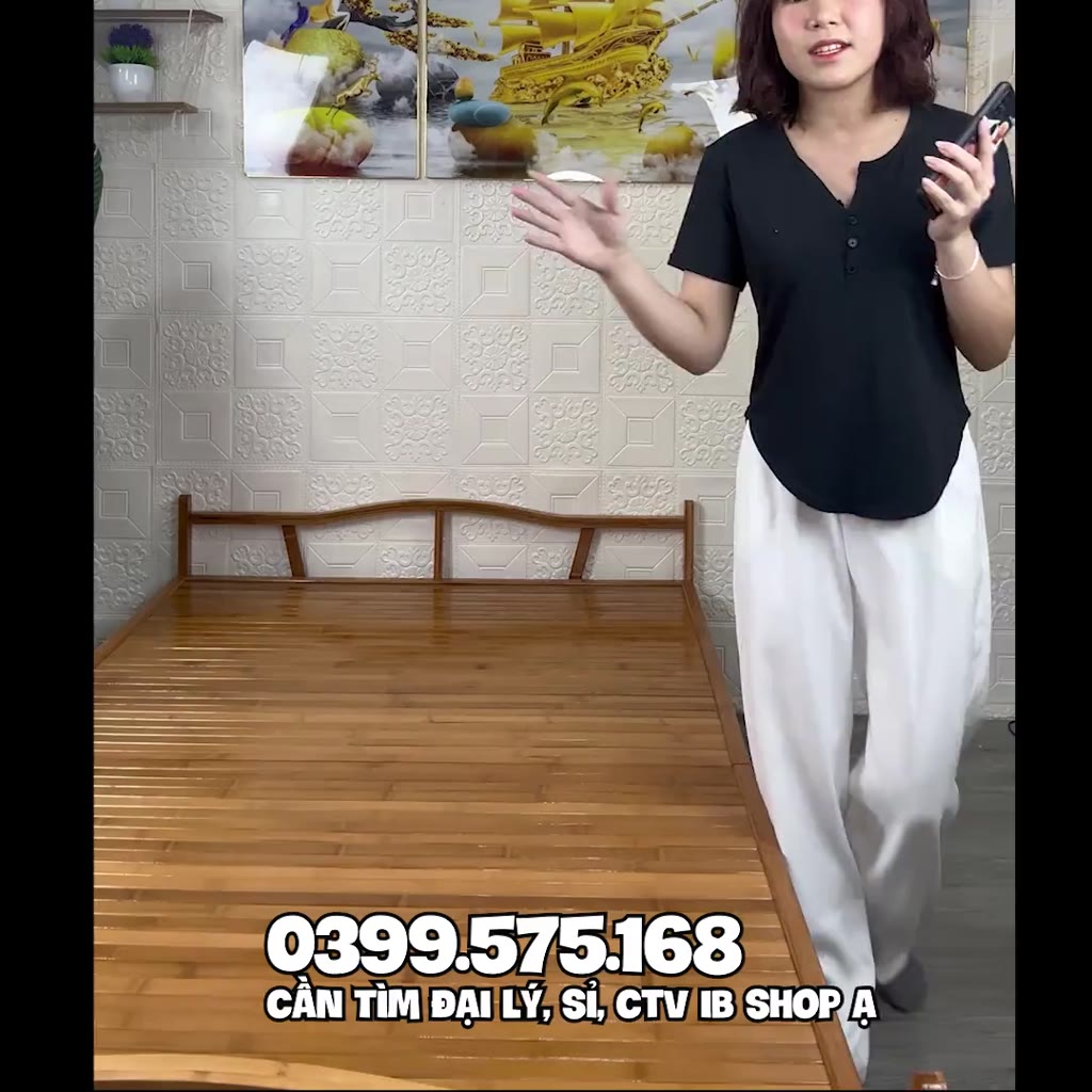 Giường Tre Gấp Gọn, Giường Tre Bà Đẻ Chất LIệu Tre Tự Nhiên, Nằm Cực Thích, Để Văn Phòng Chất Liệu Tre Tự Nhiên | BigBuy360 - bigbuy360.vn