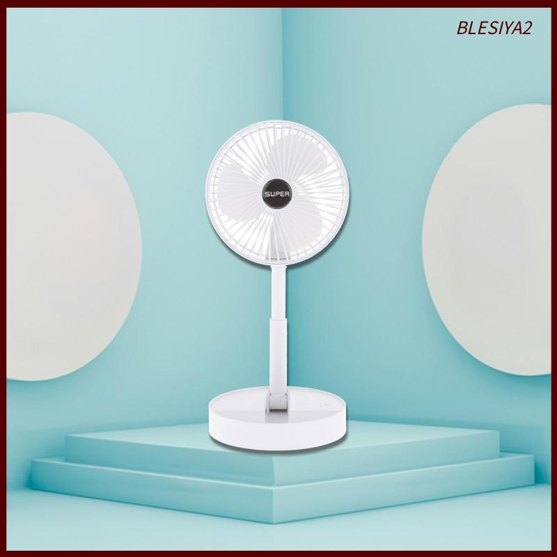 Foldable Desktop Fan Portable Personal Fan 3 Speeds Head Rotatable