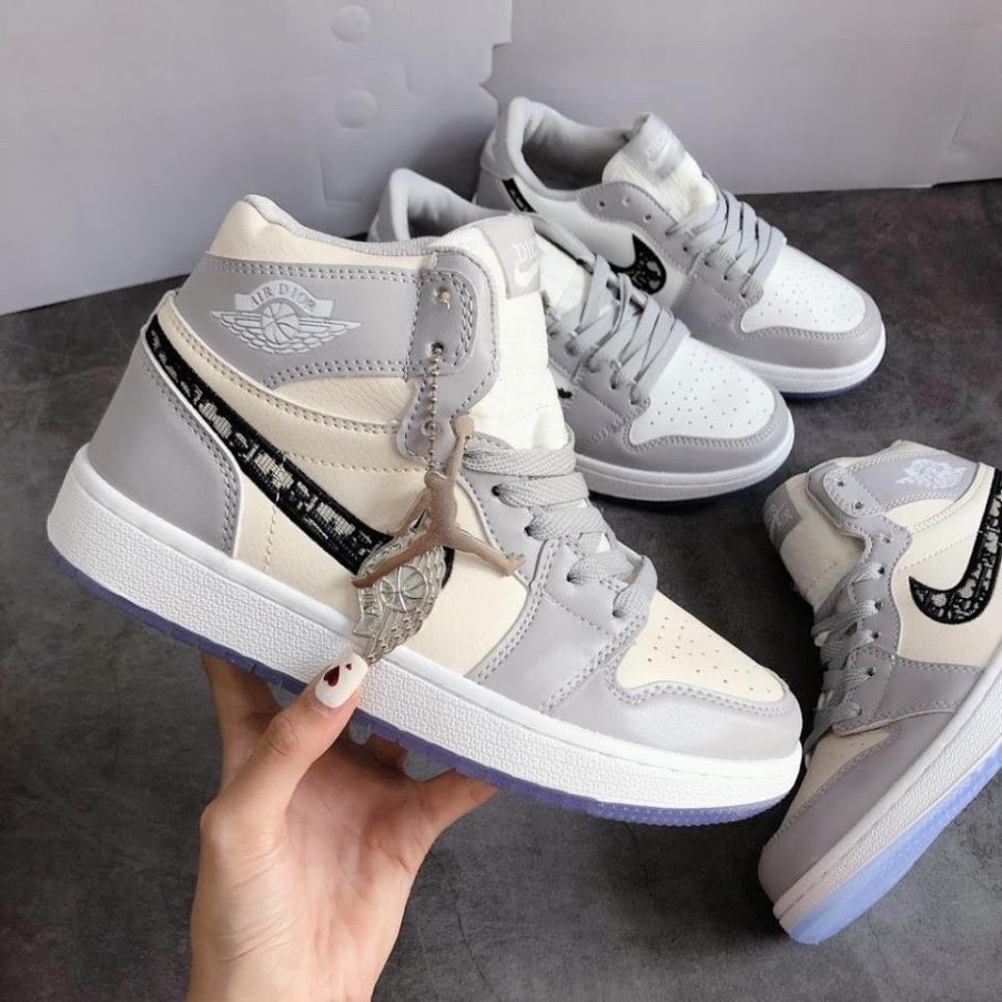 Giày thể thao Jodan dio cổ cao cổ thấp, Giày JD1 dio đế trong nam nữ cao cấp tặng Full Box Bill | BigBuy360 - bigbuy360.vn