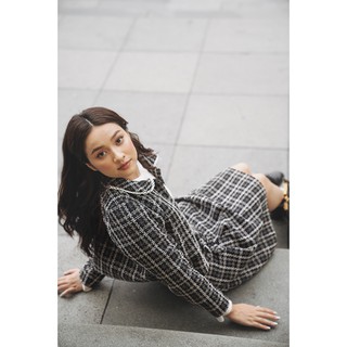 Áo vest croptop phối ren