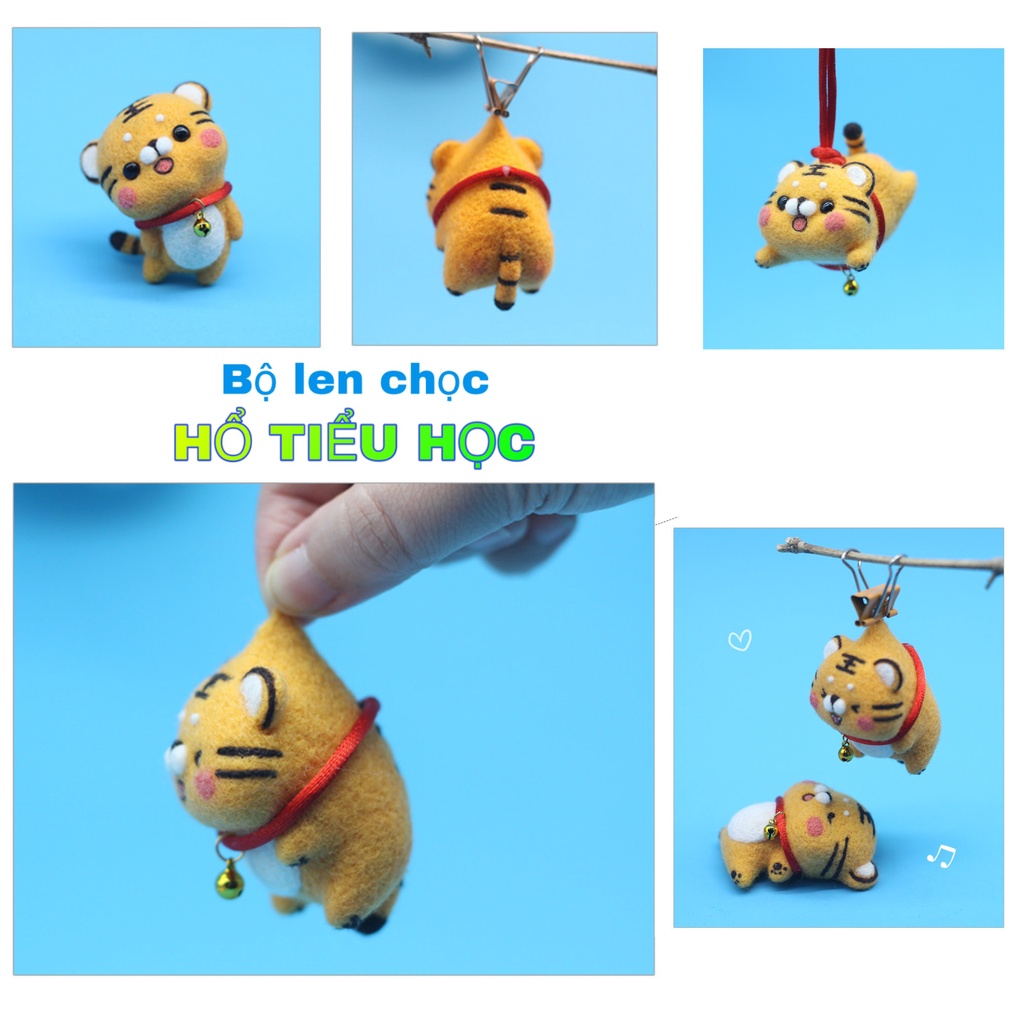 Len Chọc Handmade, Bộ Kit Len Chọc Hổ Tiểu Học