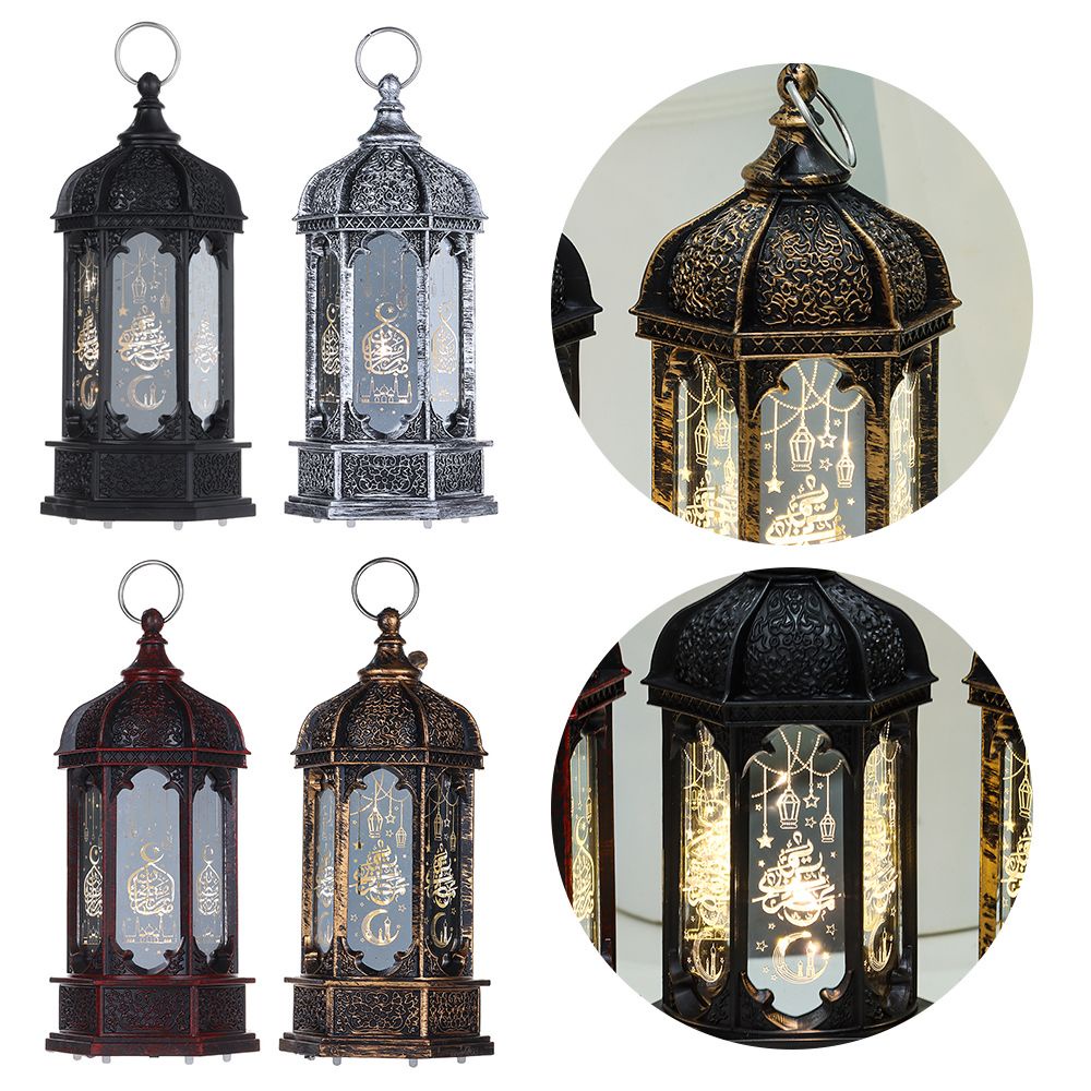 Đèn treo trang trí phong cách ramadan Hồi giáo nhiều màu sắc