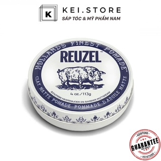 Sáp vuốt tóc Reuzel Clay Matte Pomade