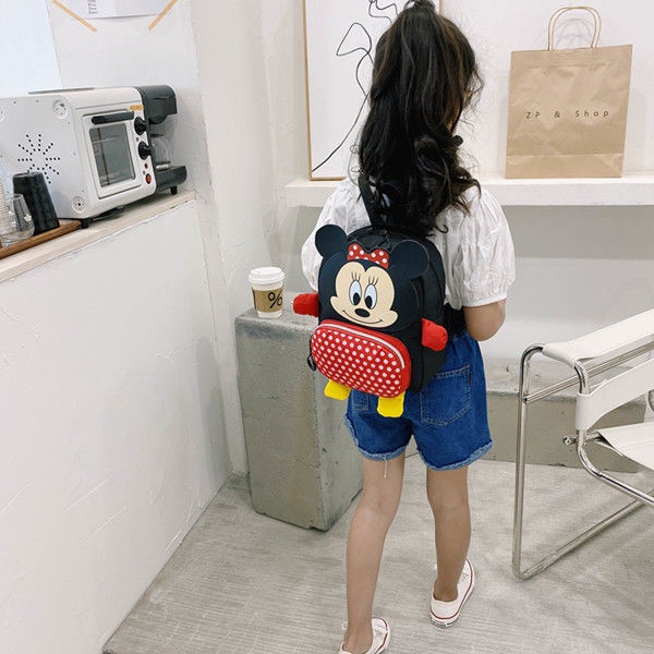 Ba Lô Đi Học Chống Thất Lạc Họa Tiết Hoạt Hình Dễ Thương Cho Bé Trai Và Gái Từ 1-5 Tuổi