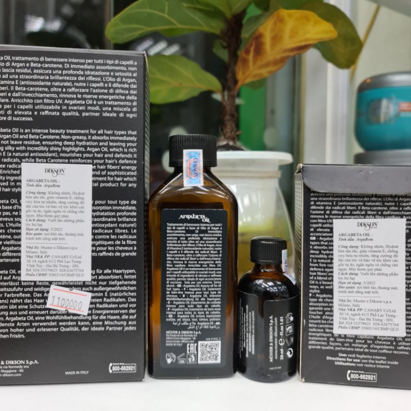 TINH DẦU DIKSON ARGABETA OIL 30ml - 100ml | BigBuy360 - bigbuy360.vn