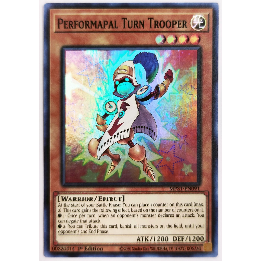 [Thẻ Yugioh] Performapal Turn Trooper |EN| Super Rare / Common (ARC-V)