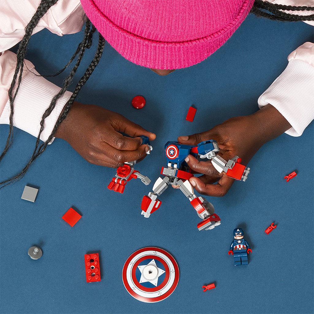 LEGO Super Heroes Chiến Giáp Captain America 76168