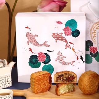Bánh trung thu Eatclean vỏ ngũ cốc nguyên cám