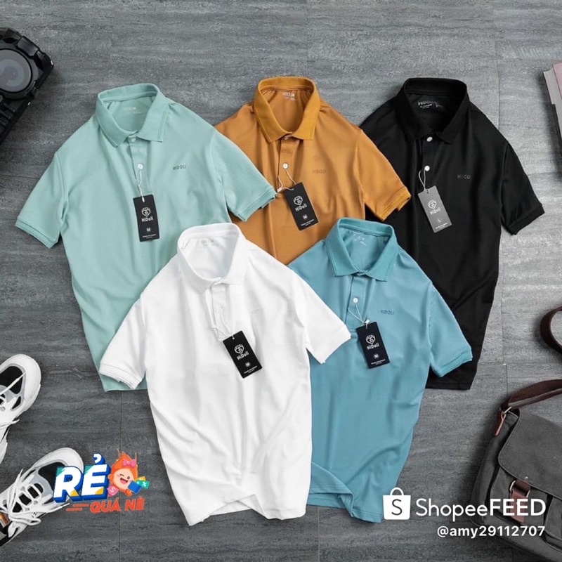 Áo Polo Nam Hidoli trơn