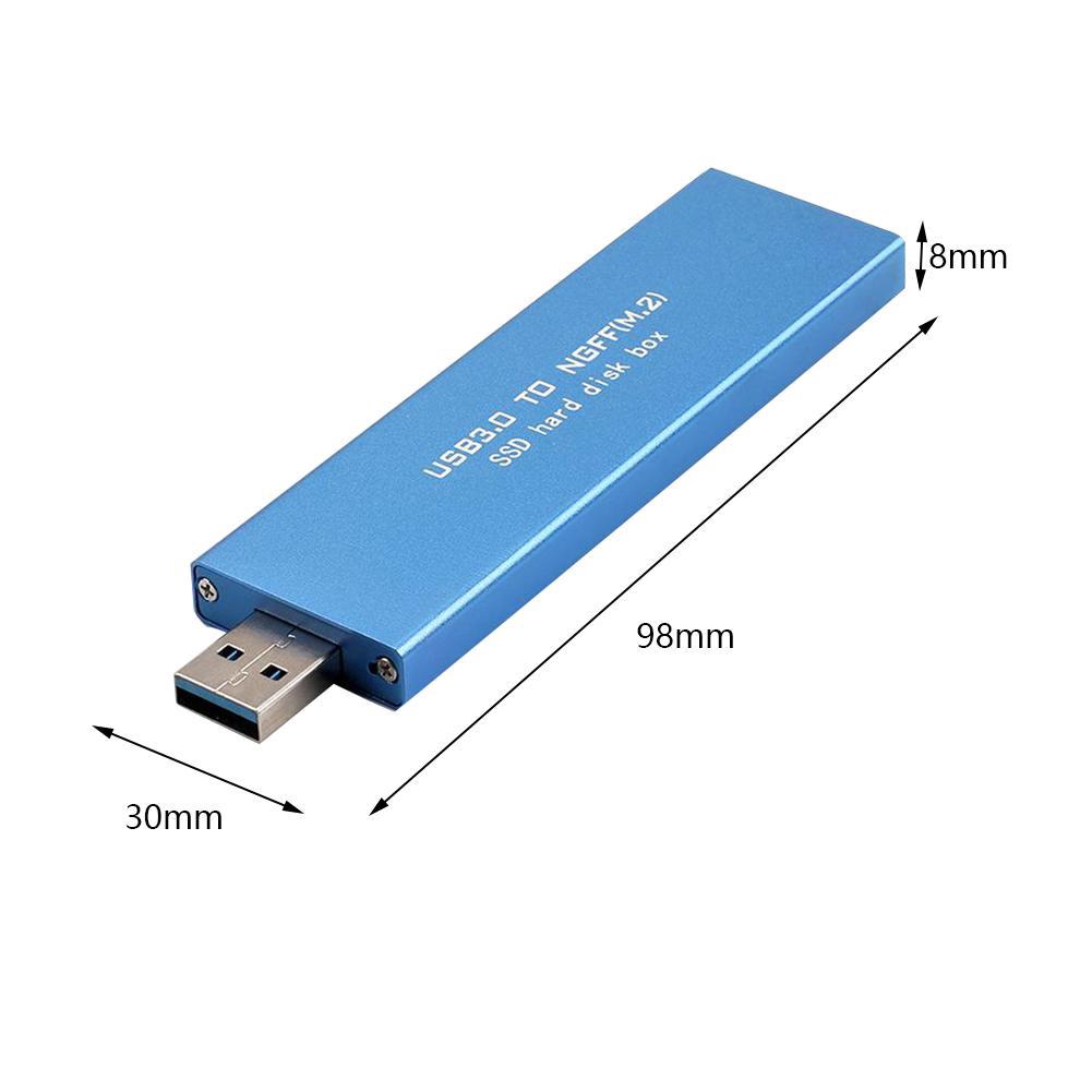 Ổ Cứng Di Động M.2 Sang Usb 3.0 2280 / 2242ngf Ssd O3m2