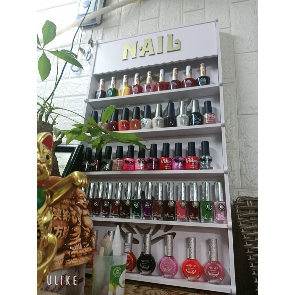 Kệ Để Đồ Nail. Để Nước Sơn Treo Tường