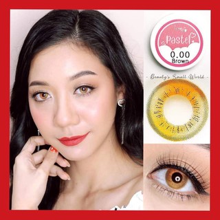 🍑 LENS PASTEL BROWN NÂU VÀNG SÁNG GIÃN NHẸ  🍑