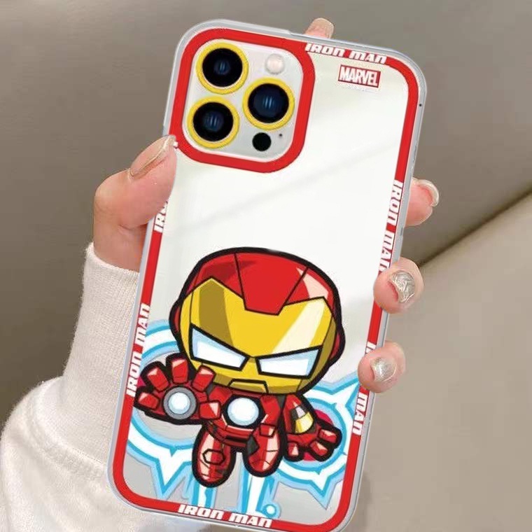 Ốp Điện Thoại Silicon Mềm Trong Suốt Chống Sốc Thời Trang Cho IPhone 11 12 13 14 Pro Max Mini XS X XR 7 8 6 6S Plus