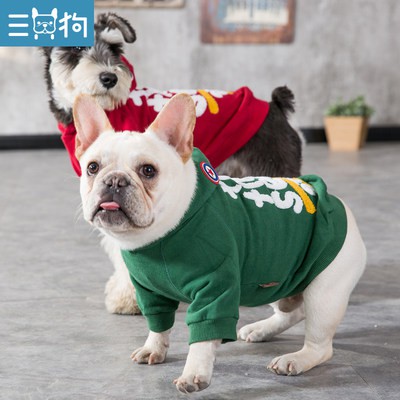 Áo nỉ chó phong cách Pháp đấu quần áo mùa hè mỏng chó đấu bò vật nuôi, chó cỡ nhỏ, Chó cỡ nhỏ, lưới màu đỏ, thương hiệu 