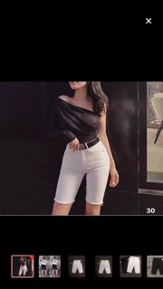 Quần kaki nữ ngố trơn chất co dãn 3size sml