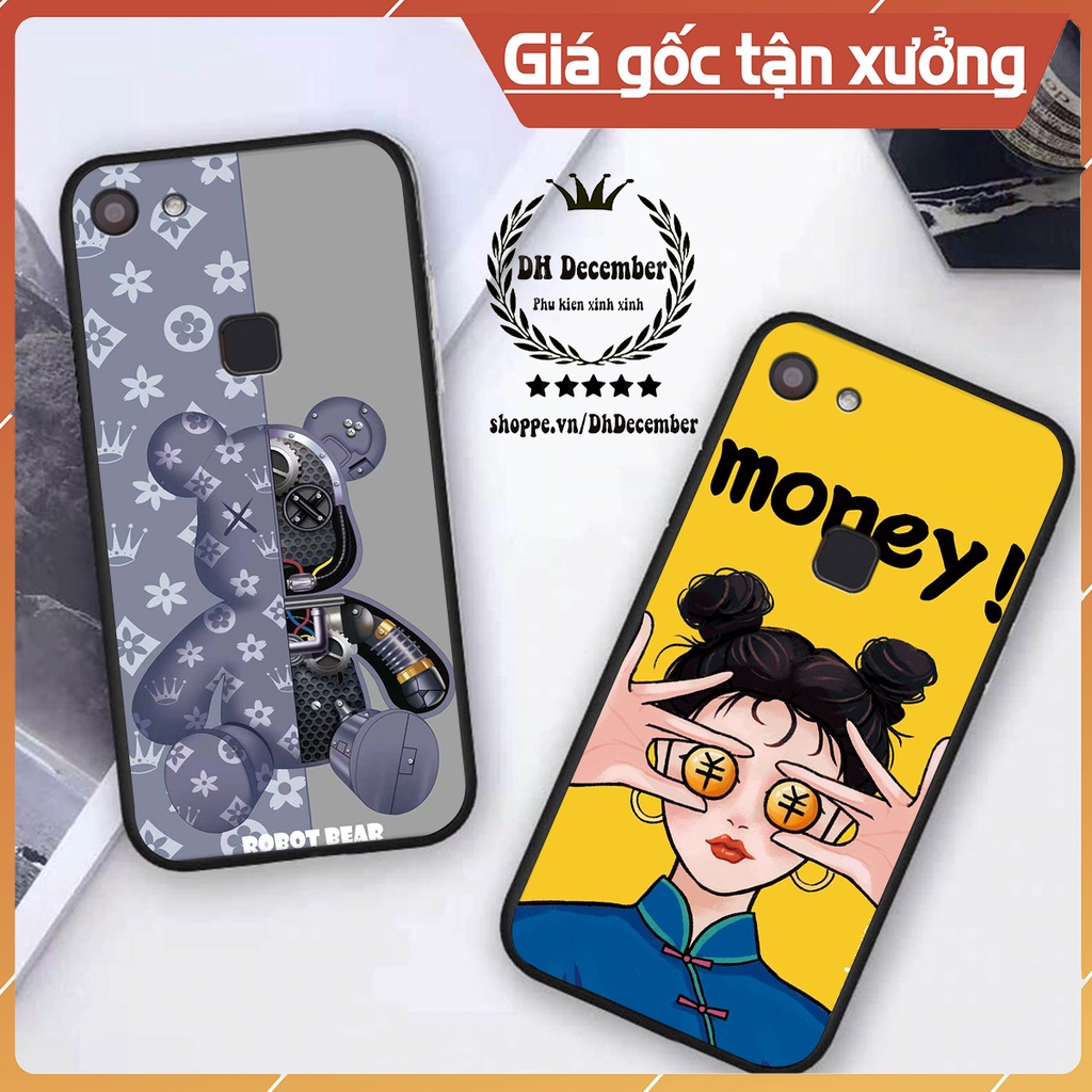 Ốp lưng Vivo V7 / V7 PLUS in hình 3D lucky, gấu Brick xinh xắn - KHÔNG NÊN BỎ LỠ