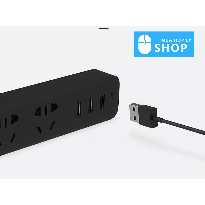 [CHÍNH HÃNG XIAOMI] TỔNG HỢP Ổ Cắm Điện Thông Minh Xiaomi Chống Cháy, An toàn Trẻ em, Tích Hợp Cổng USB - Hàng Nhập Khẩu