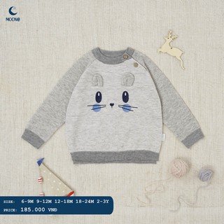 Áo len lông cừu raglan Moon