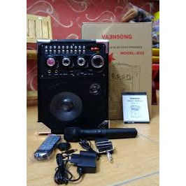 Cốc sạc loa Karaoke Bluetooth Zansong A061, loa K66 9V - 1A
