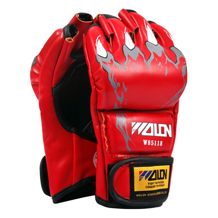 vỏ bao cát treo đấm bốc boxing 2 lớp - 3 lớp + Găng mma walon + Băng đa walon, tặng dây xích,bảo hành vỏ bao cát 6 tháng